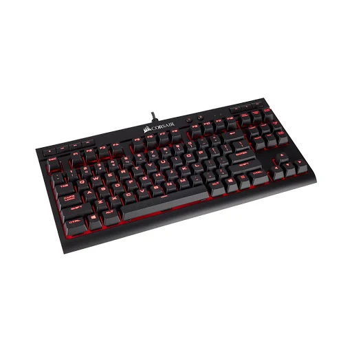 Bàn phím cơ CORSAIR K63 (TKL/Cherry MX Red/Đỏ) CH-9115020-NA