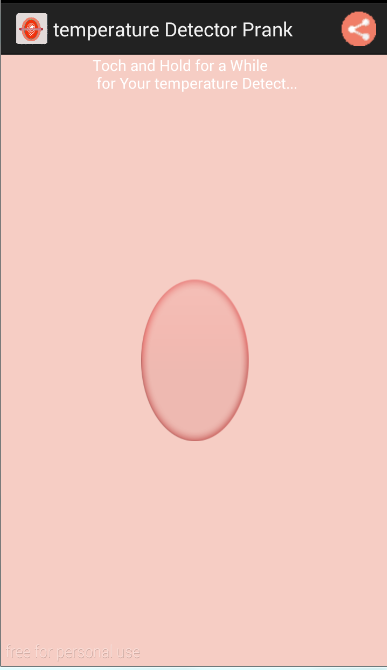 temperature Detector Prank Screen 1