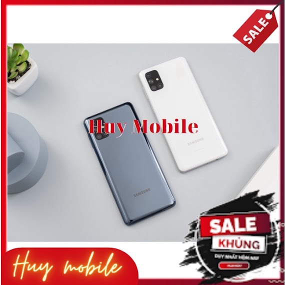 (Xả Kho) Điện Thoại Samsung Galaxy M51 (8Gb/128Gb) Hiệu Năng Mạnh Mẽ Pin Cực Khủng 7000Mah - Hàng Mới 100% Bh 12 Tháng - H