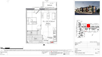 appartement à Saint-Jean-le-Blanc (45)