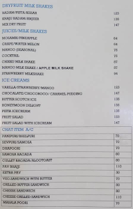 Shree Venkateshwara Coffee Shop menu 2