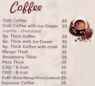 Neha Cafe menu 1