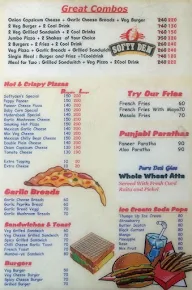 Softy Den menu 1