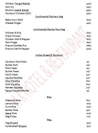 MK Place Hotel menu 4