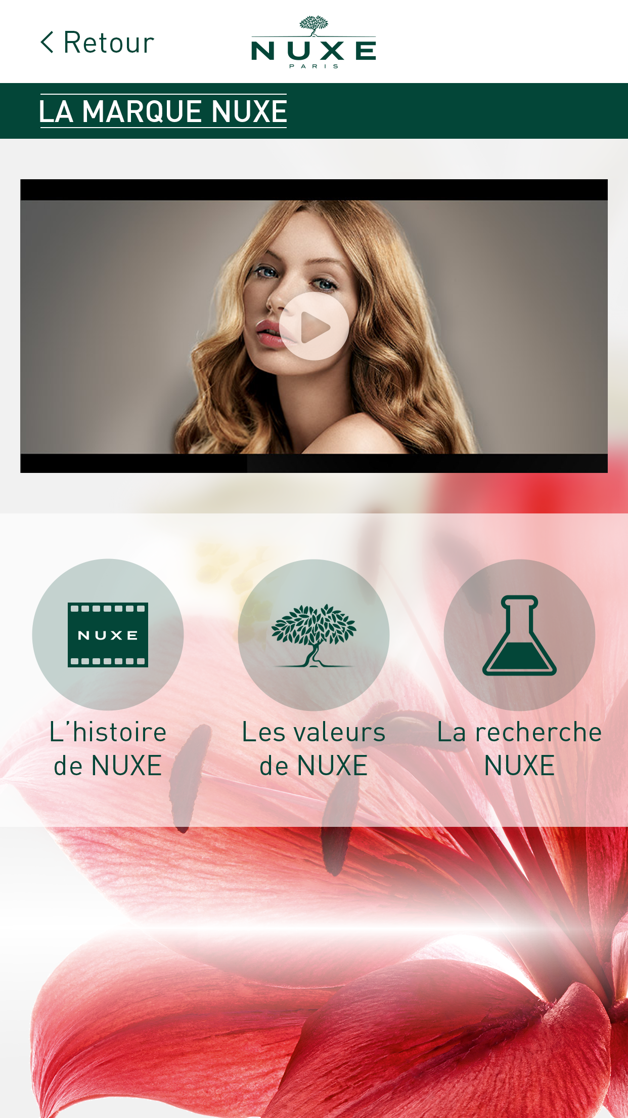 Android application My Nuxe Academy screenshort