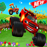 Cover Image of Download Blaze Monster Wild Race 3 APK