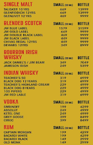 Roast & Toast menu 1