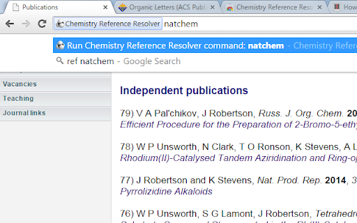 Chemistry Reference Resolver