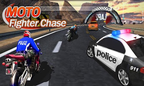 Android application Moto Fighter Chase screenshort