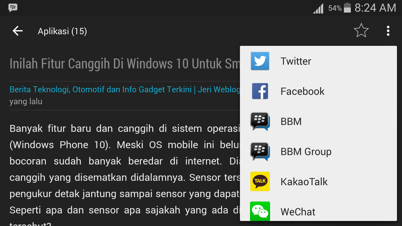 Berita Teknologi Jeri Weblog Android Apps On Google Play