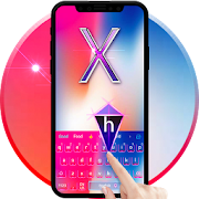 Neon Keyboard Theme for iPhone X  Icon