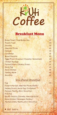 Kruti Coffee menu 5