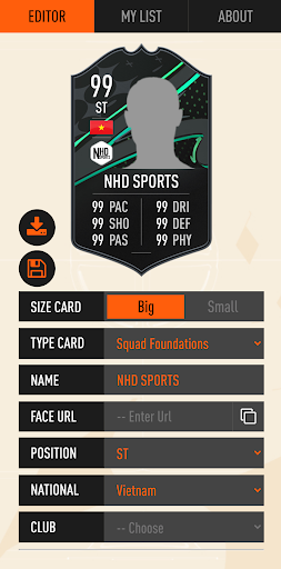 Screenshot UT Card Creator 23