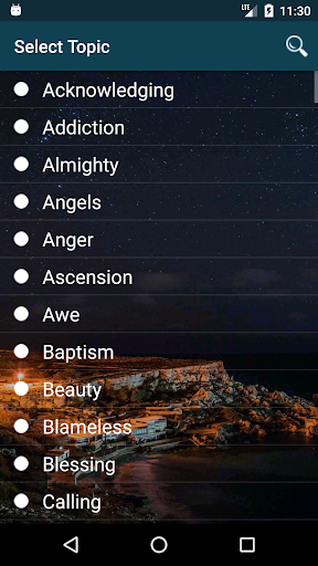 Bible Verses By Topic