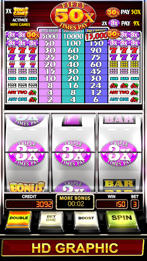 Triple Fifty Times Pay - Free Vegas Style Slots  screenshots 7