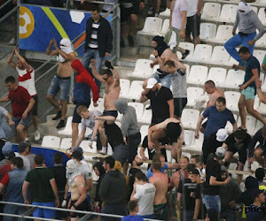 Voorbode voor een warme nacht in Marseille: Russen breken uit (met beelden)