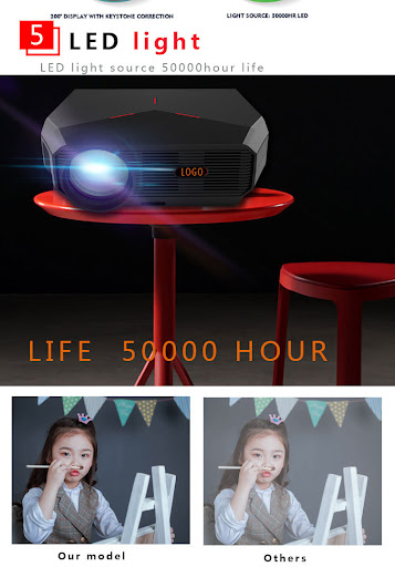 Title 5, 1080P HD Home Portable Voice Connection WiFi Mo...