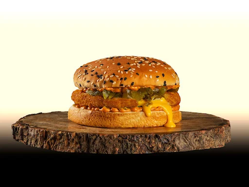 Peri Peri Volcano Cheese Burger