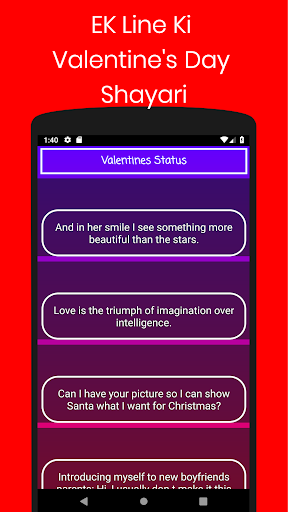 Vanlentine Status in One line  वैलेंटायन के status