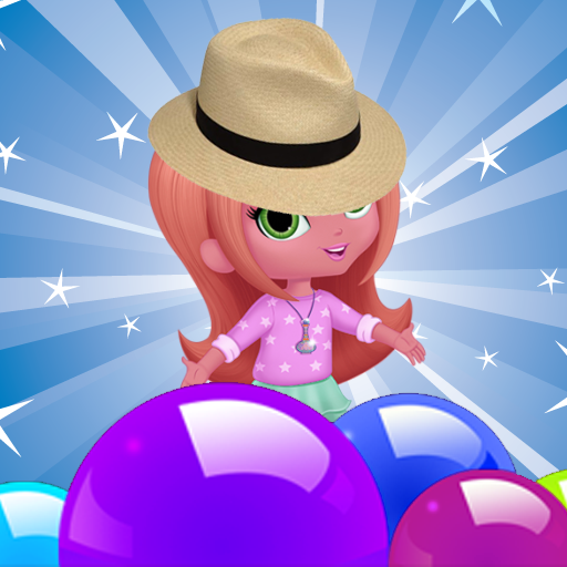 leah shoot bubble games free icon