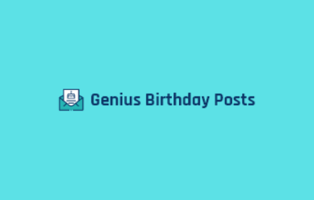 Genius Birthday Posts Preview image 0