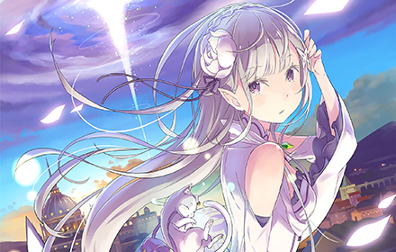 RE:Zero Emilia-Tan HD 1920x1080 small promo image