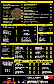 Pav Bhaji King menu 2