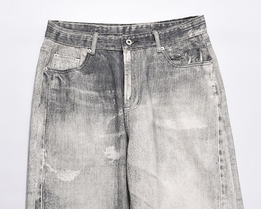 Title 4, Pantalones de hombre Daddy Jeans Ground White G...