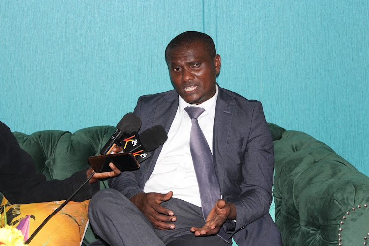 ACK reverend Bernard Kuria during an interview