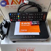 Đầu Mobitv Avg Dvb - S2 Hd (Có 12 Tháng Thuê Bao) Dùng Chảo K+, Vtc, Vinasat