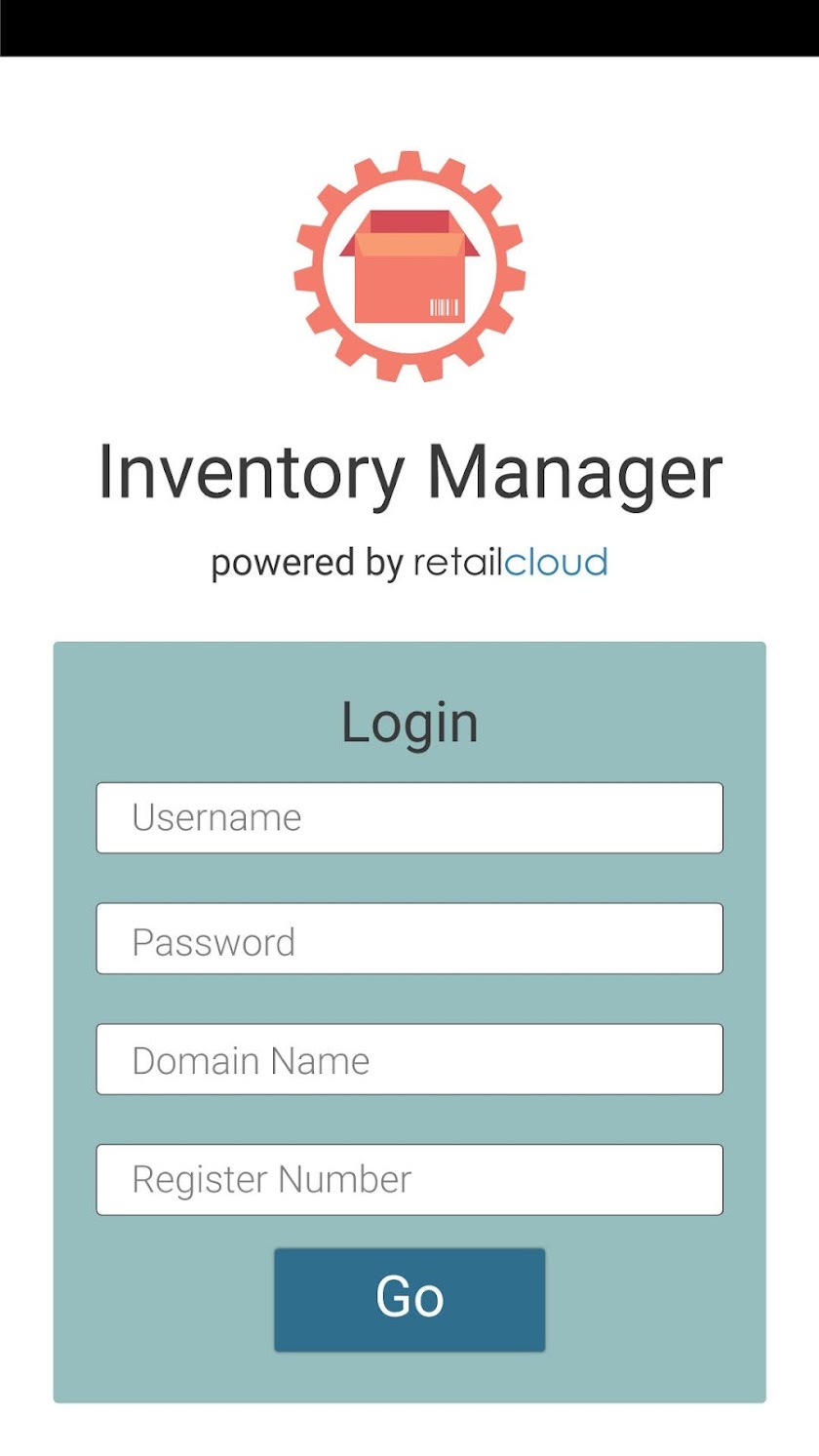 Inventory Manager Screen 1
