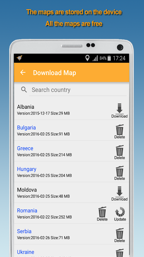    Maps Center- screenshot  