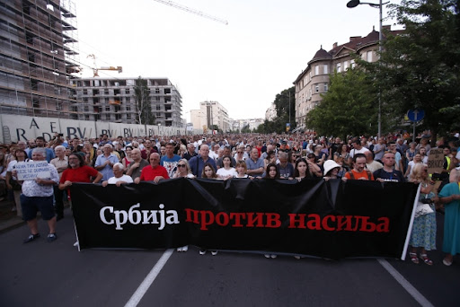 Protesti protiv nasilja u više gradova Srbije