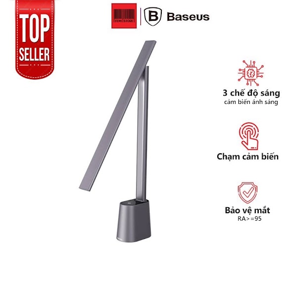 Đèn Để Bàn Làm Việc, Học Tập Thông Minh Baseus Smart Eye Series Charging Folding Reading Desk Lamp