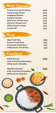 Foodie Dragon menu 2