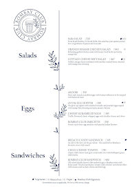 Bombay Club menu 1