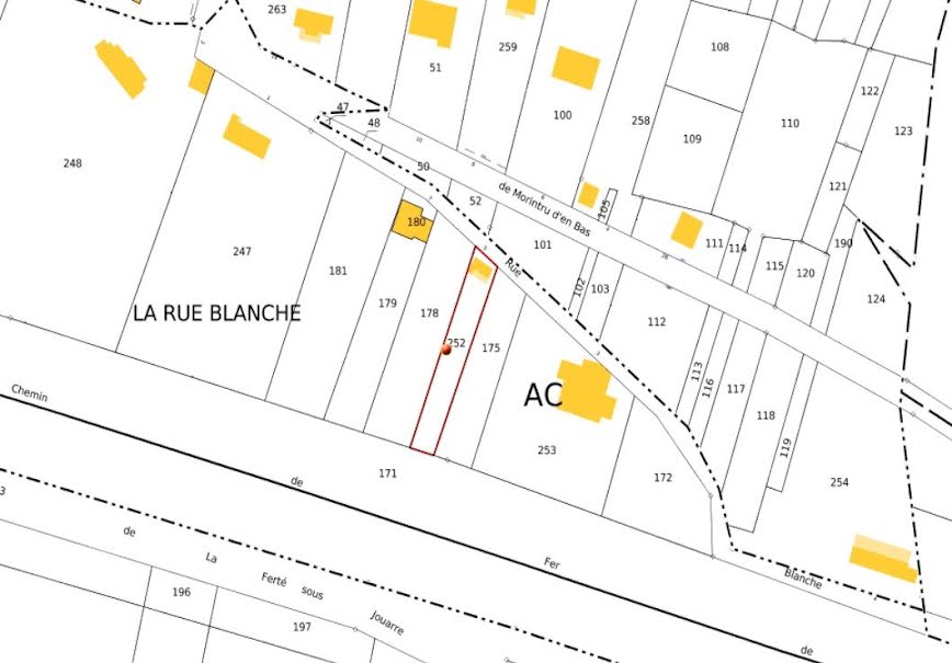 Vente terrain  379 m² à La Ferté-sous-Jouarre (77260), 35 000 €