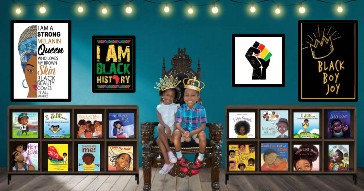 Copy of Celebrating Melanin Library