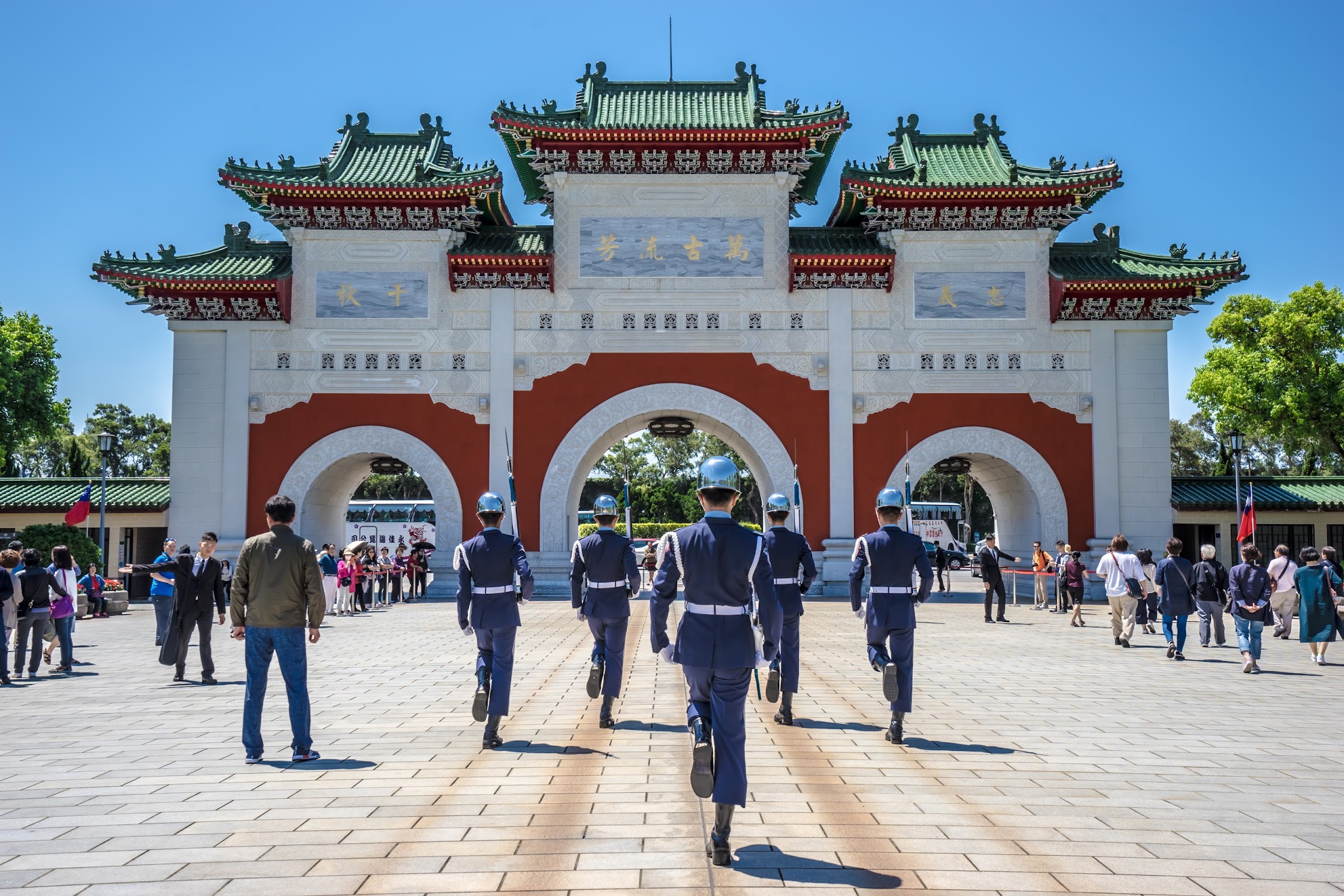 忠烈祠 衛兵 交代式5