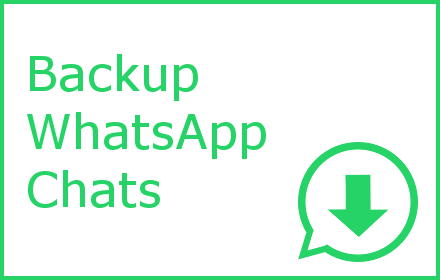 Backup WhatsApp Chats Preview image 0