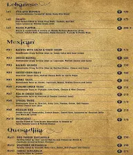 Mamu's Infusion menu 1