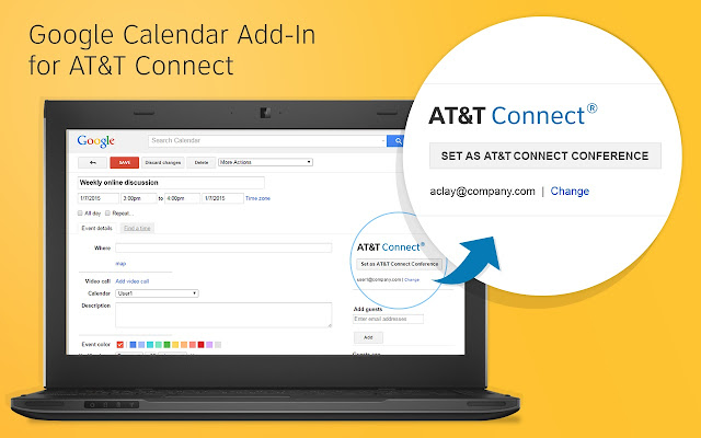 AT&T Connect Google Add-in