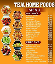 Teja Home Foods menu 2