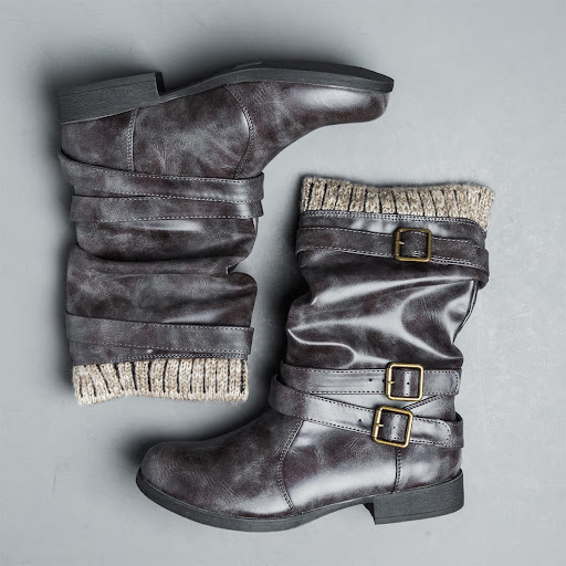 Title 3, Wool mouth tube Martin boots, offering warmth a...