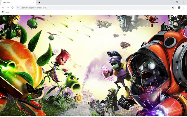 Plants vs Zombies 2 HD Wallpapers and New Tab