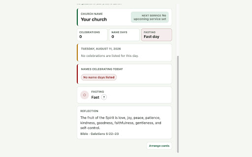 Synaxarist — Church Calendar screenshot 2