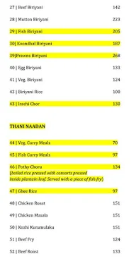 Anjappavum Ayyayiram Ruchikalum menu 1