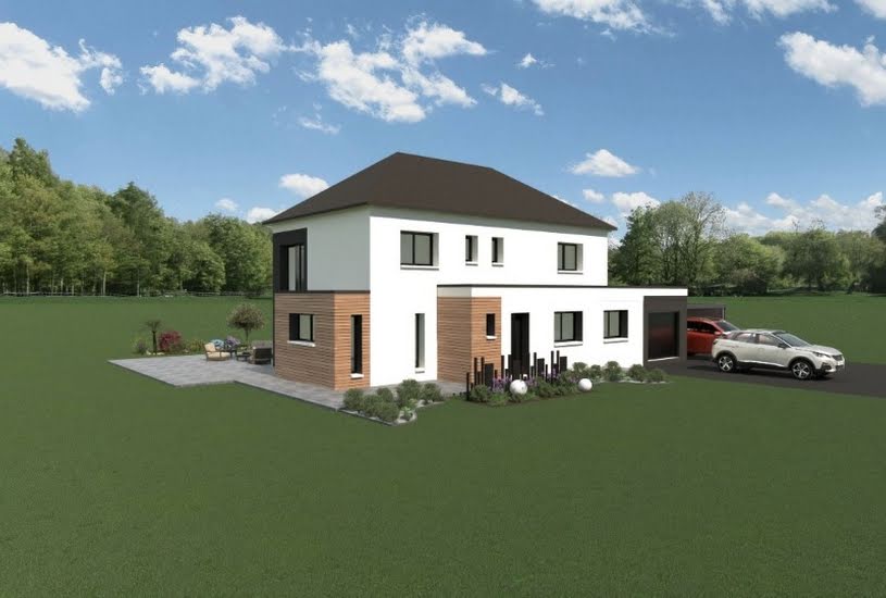  Vente Terrain + Maison - Terrain : 1 900m² - Maison : 190m² à Valmont (76540) 