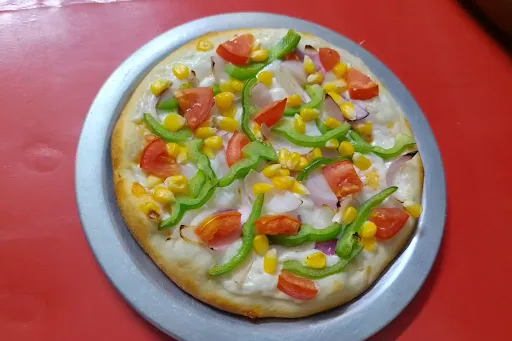 Cheese Blend Capsicum, Onion, Tomato, Corn Pizza [7 Inches]