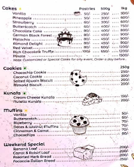 PS Cakes & Donuts menu 1